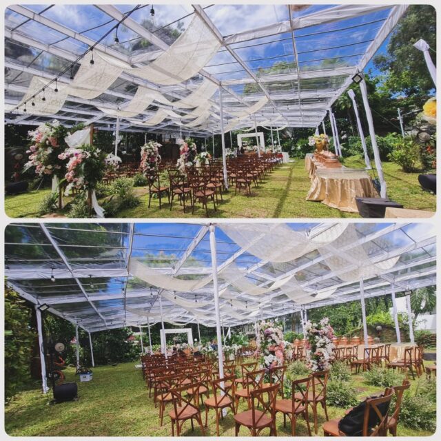 Home Transparent Tent. 20x14m2.
Best for Garden Party.
-------------
#sewatendadekorasi #sewatendatransparantjakarta #sewatendatransparan #sewaalatpestajakarta #sewaacstandingjakarta #sewasoundsystemjakarta #narayaalatpesta